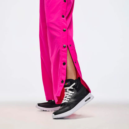 Zumba Libre Wide Leg Pants Side Snaps