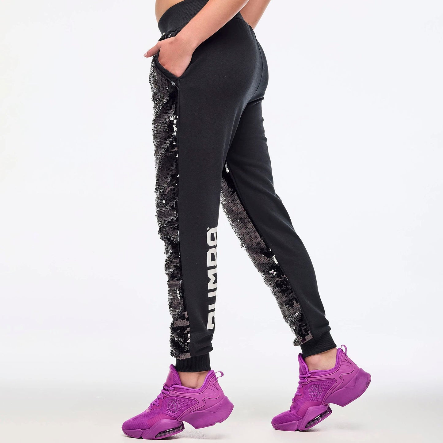 Zumba Libre Sequin Knit Joggers