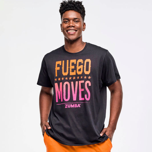 Zumba Libre Crew Neck Instructor Tee - Bold Black