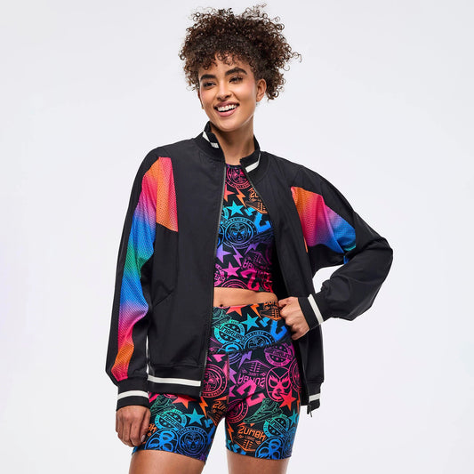 Zumba Libre Men's Oversized Dolman Track Jacket