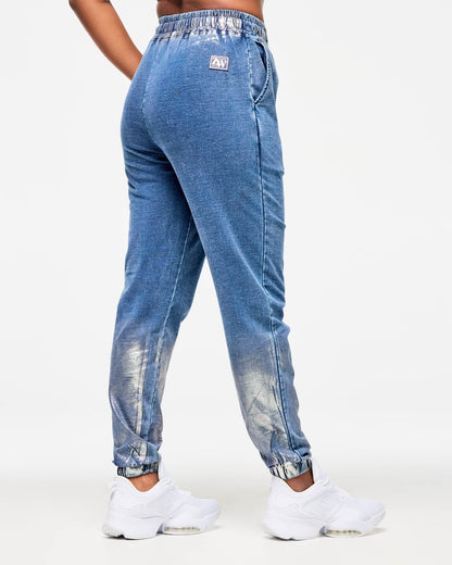 Blue Jean Knit Pants  4.0