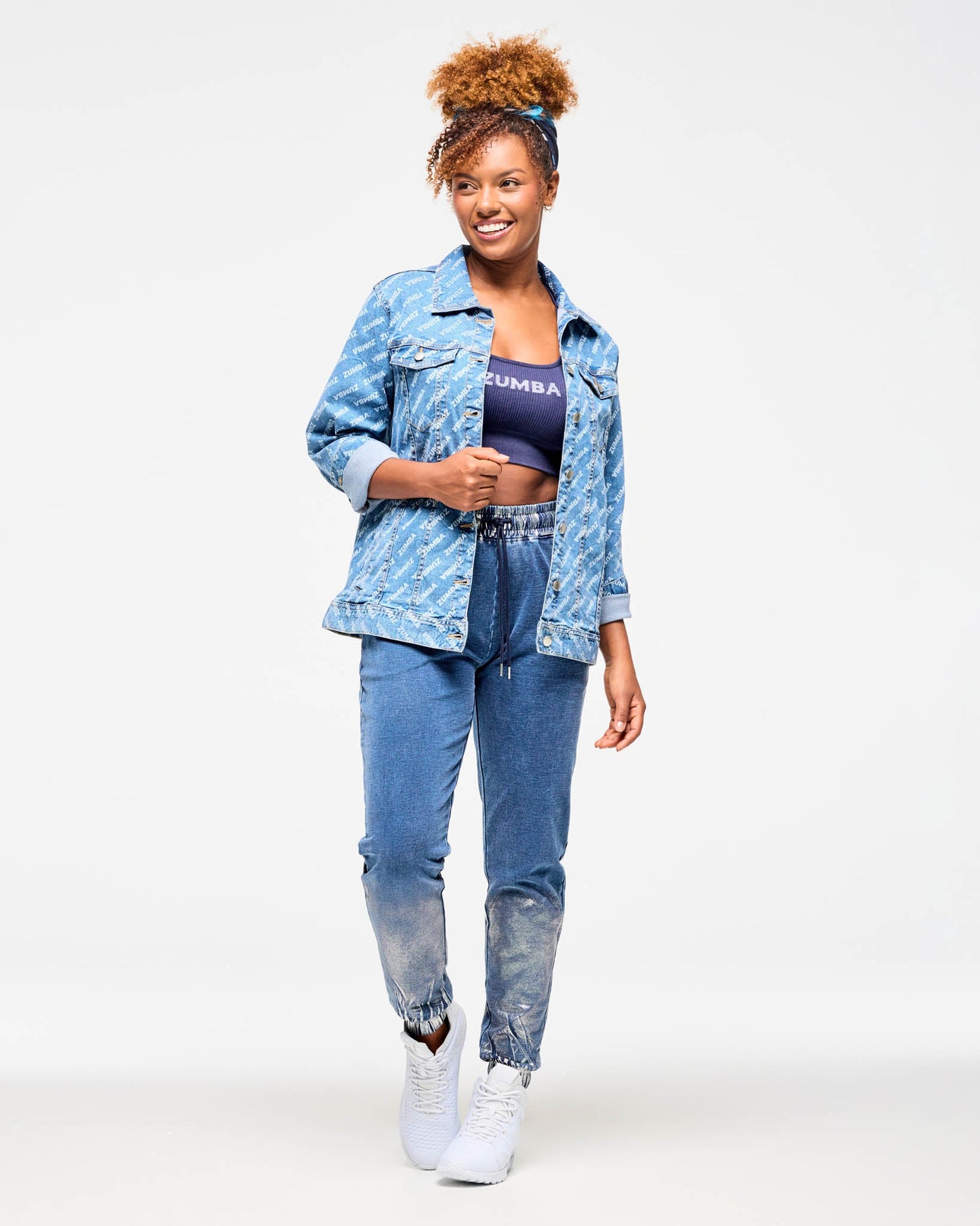 Blue Jean Knit Pants  4.0