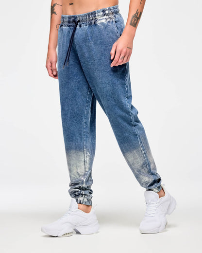 Blue Jean Knit Pants  4.0