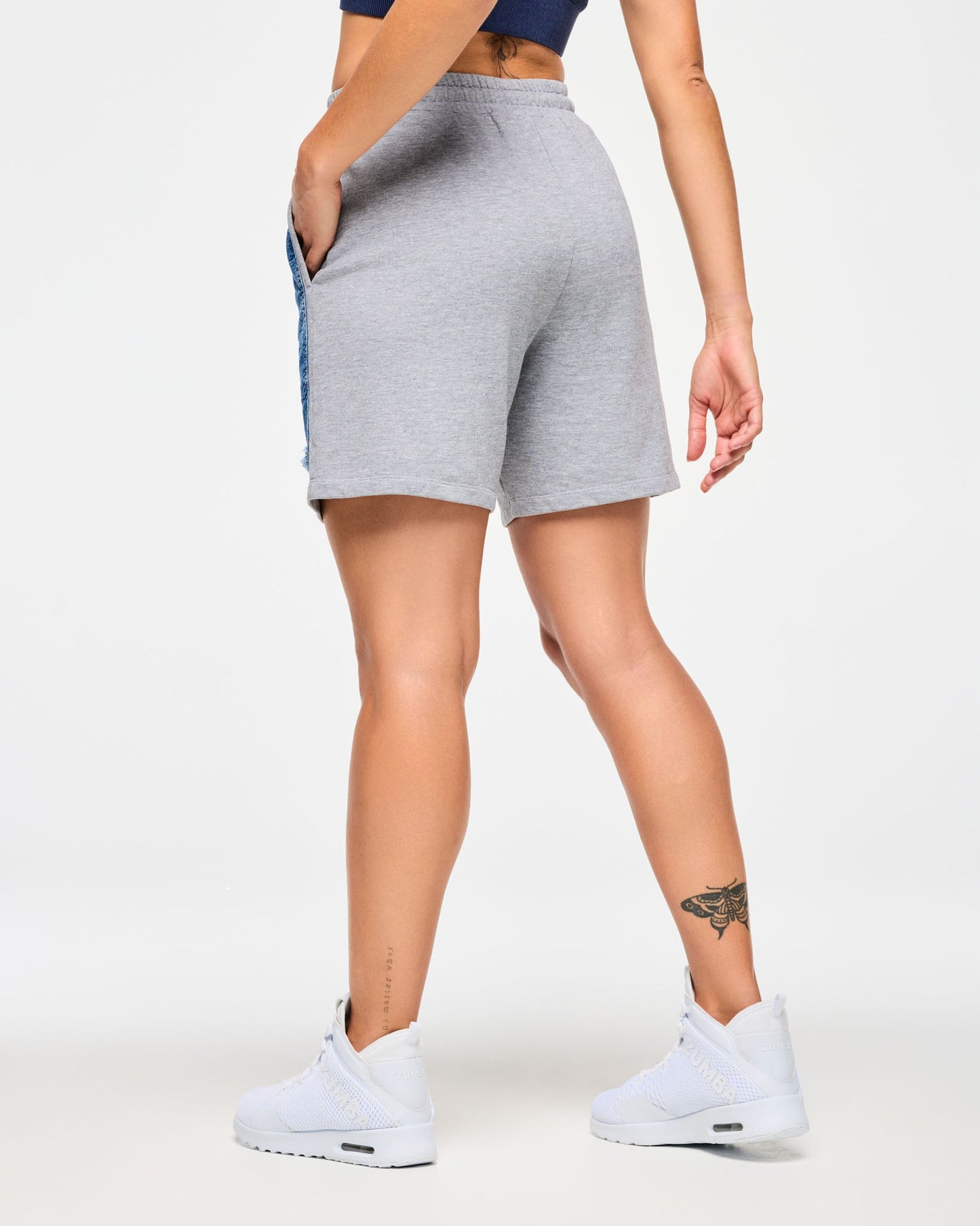 Blue Jean Zumba Denim Shorts