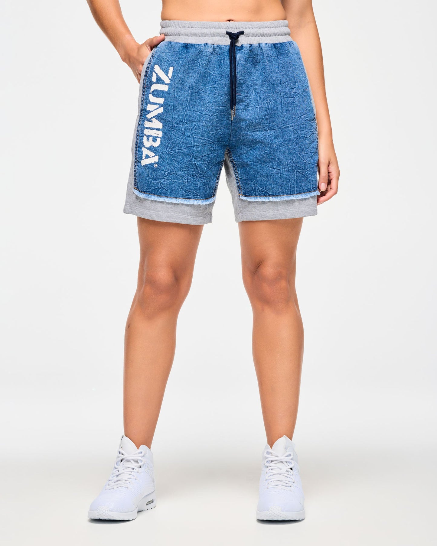 Blue Jean Zumba Denim Shorts