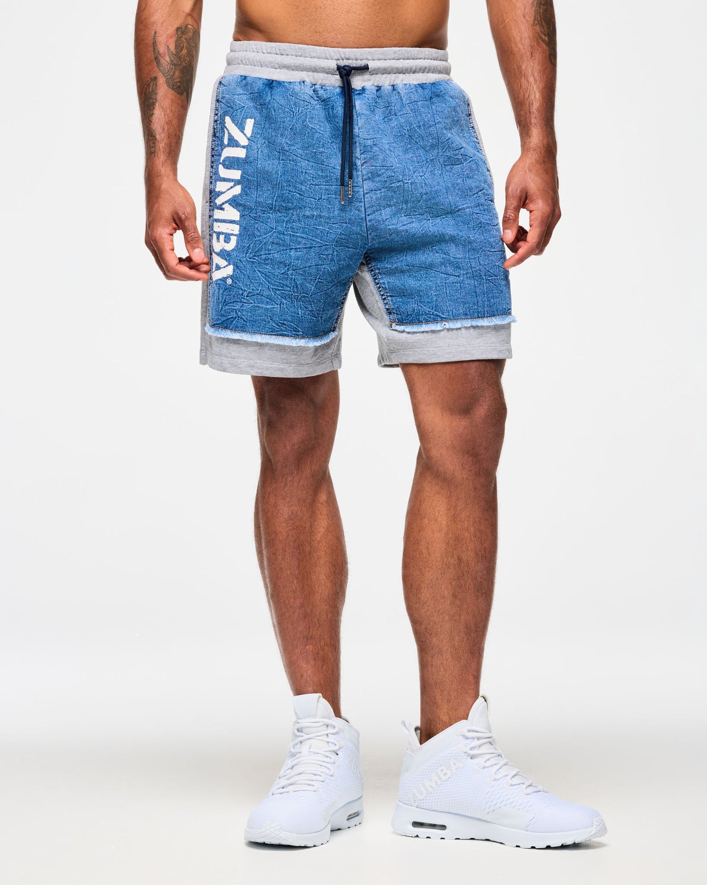 Blue Jean Zumba Denim Shorts