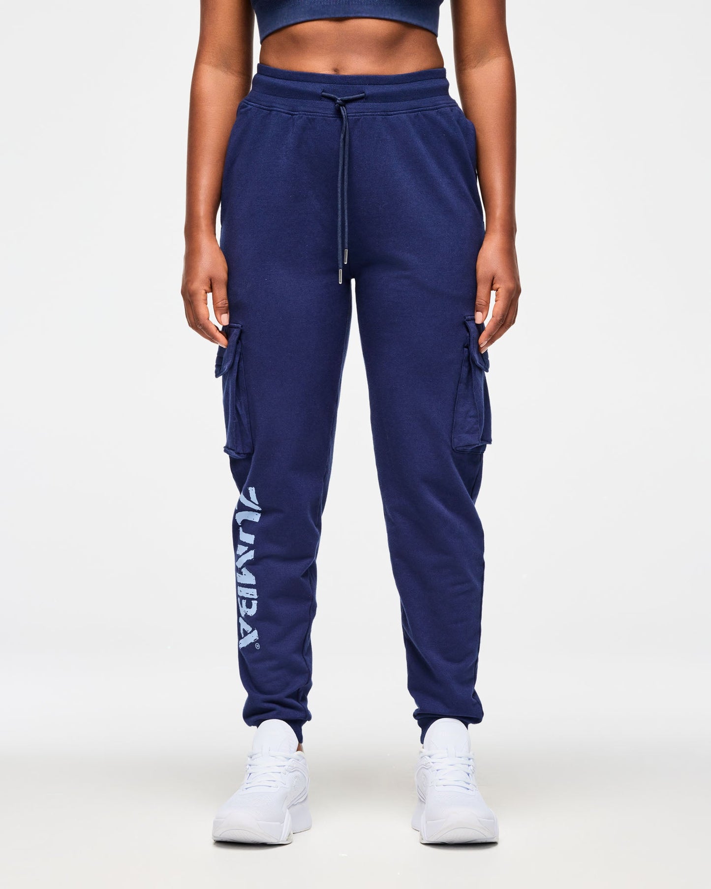 Blue Jean Men's Knit Denim Cargo Pants