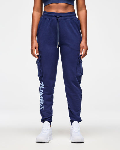 Blue Jean Men's Knit Denim Cargo Pants