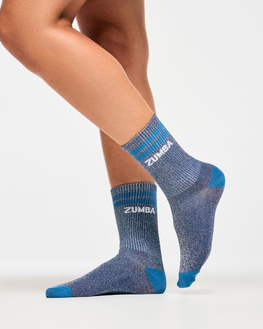 Blue Jean High Socks - Navy