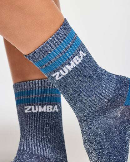 Blue Jean High Socks - Navy