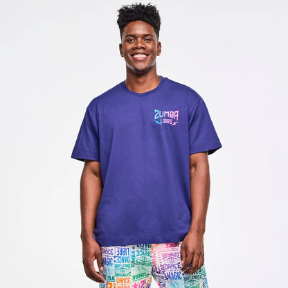 Zumba Libre Oversized Crew Neck Top