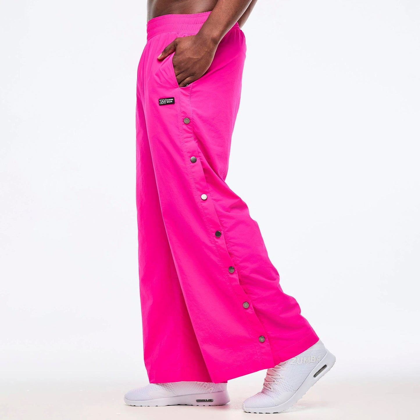 Zumba Libre Wide Leg Pants Side Snaps
