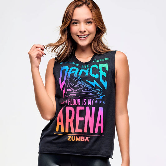 Zumba Libre Crew Neck Muscle Tank
